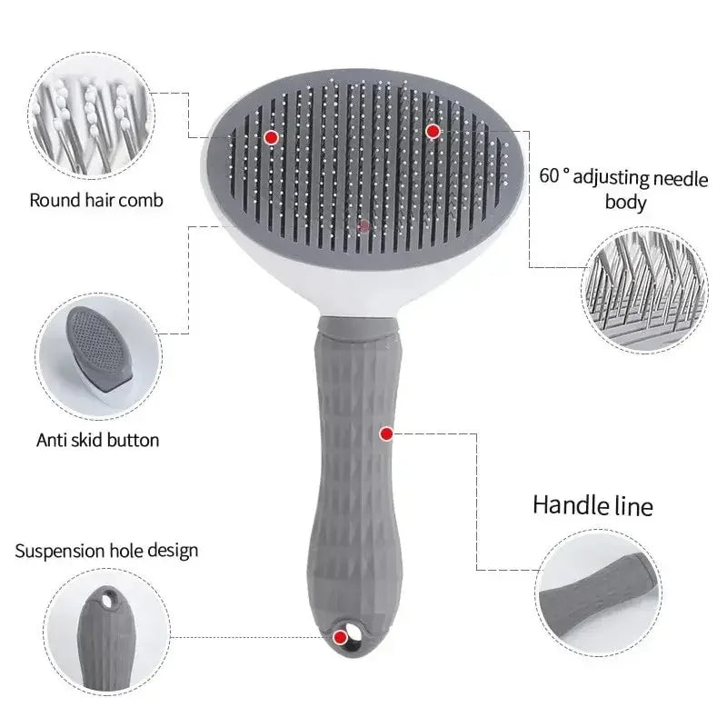 Pet Hair Clean & Groom Comb